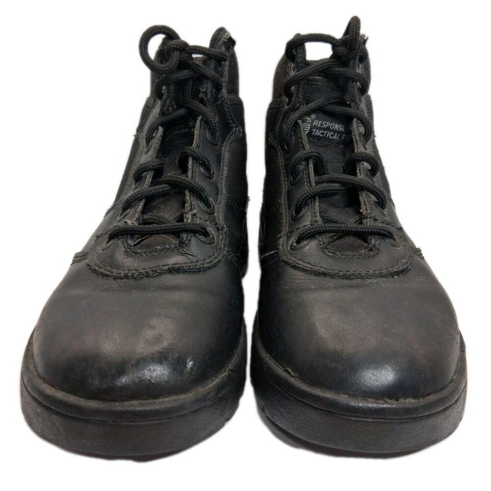 Response Gear Tactical Footwear Women’s Size 8 Black Duty Boots Lace Up Work